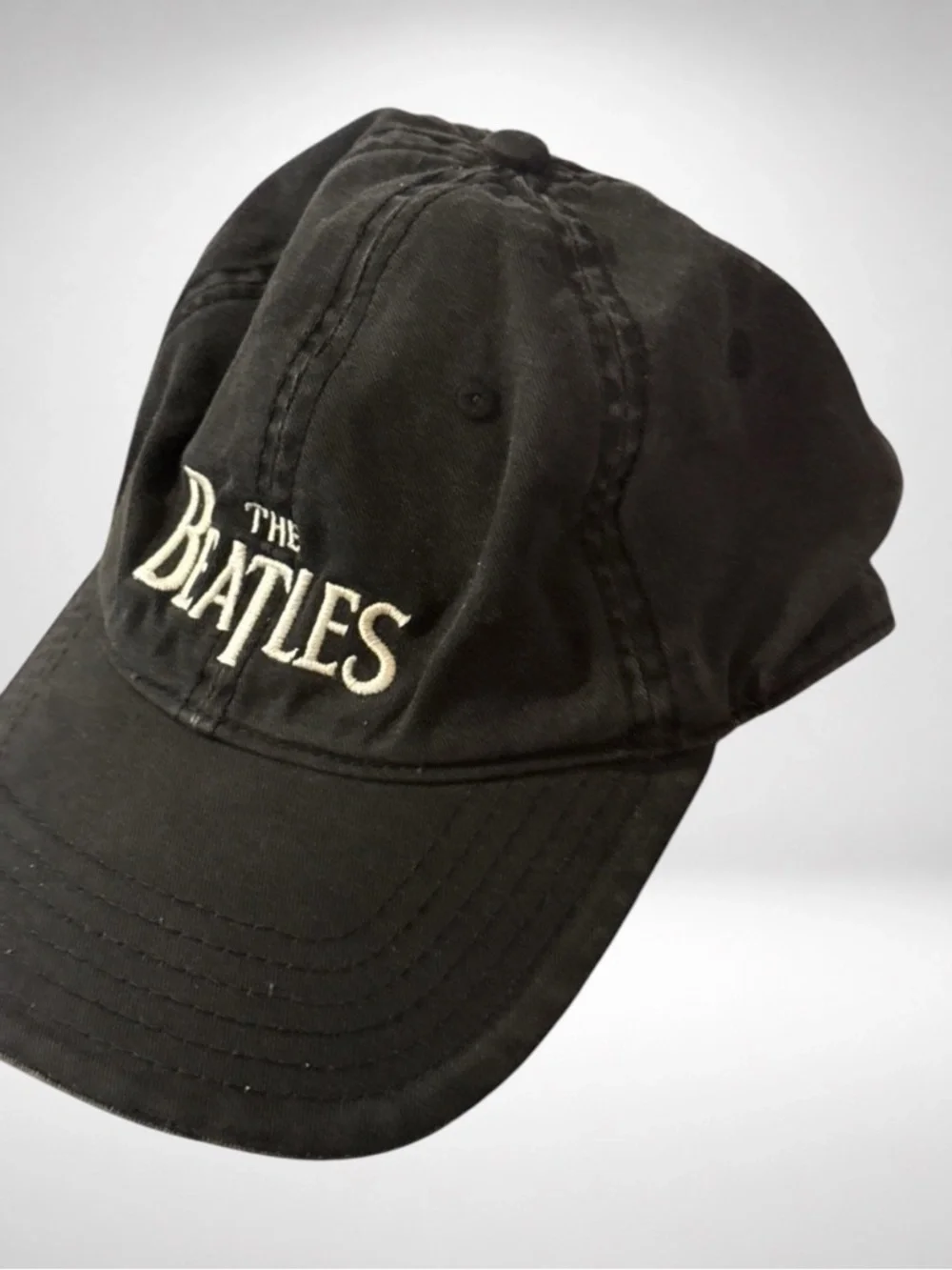 The Beatles A Hard Day’s Night 2005 Vintage Black Baseball Cap Hat Adjustable
